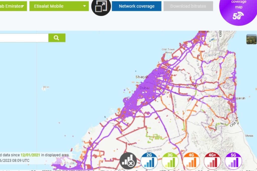 Etisalat Coverage